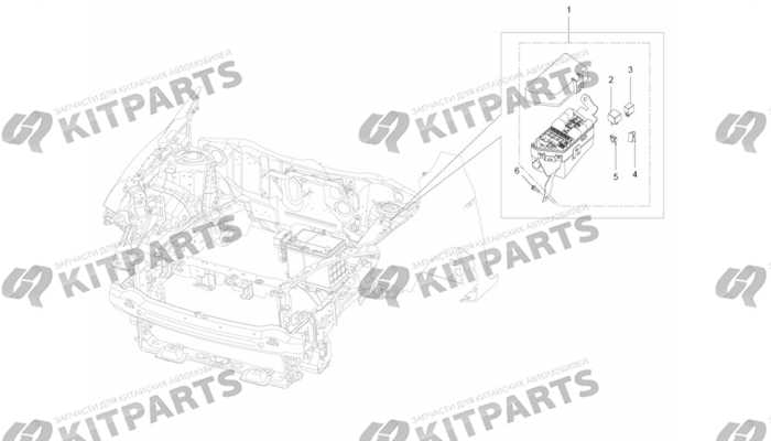 Блок предохранителей под капотом Lifan Cebrium