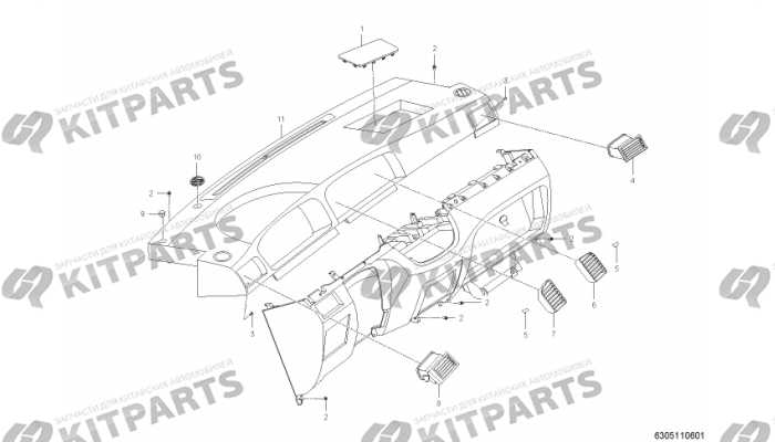 Панель приборов Lifan