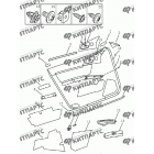 Обивка передней двери