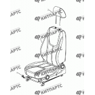 Сиденье водительское в сборе (механика)