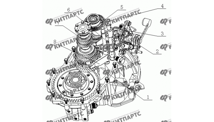 Трансмиссия Geely MK