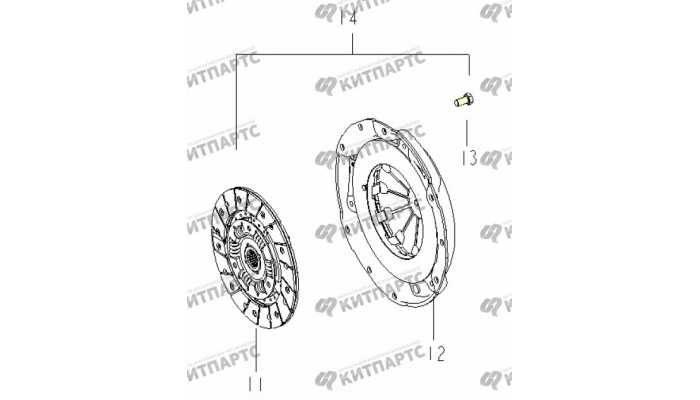 Сцепление Geely